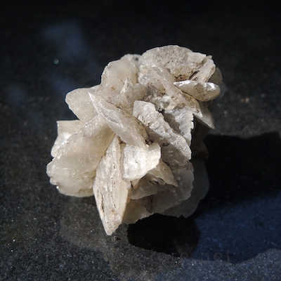Selenite Rose or Hawaiian Rose or Desert Rose from Hawaii. Found on the Island of Oahu