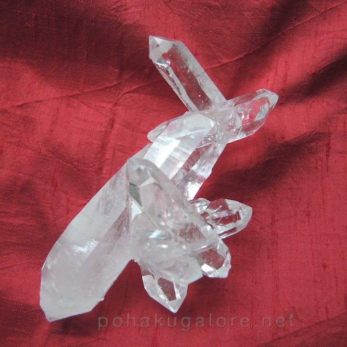Double terminated quartz from Arkansas